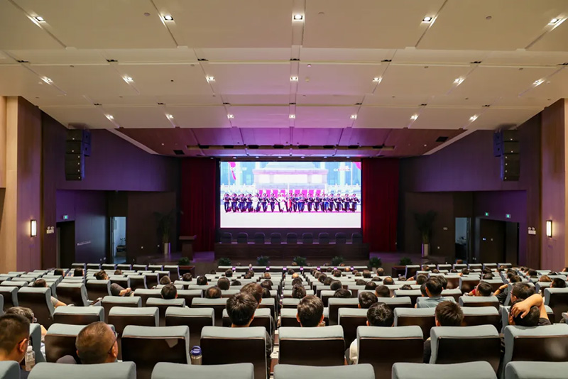 集團(tuán)組織觀看紀(jì)念中國人民抗日戰(zhàn)爭暨世界反法西斯戰(zhàn)爭勝利80周年大會